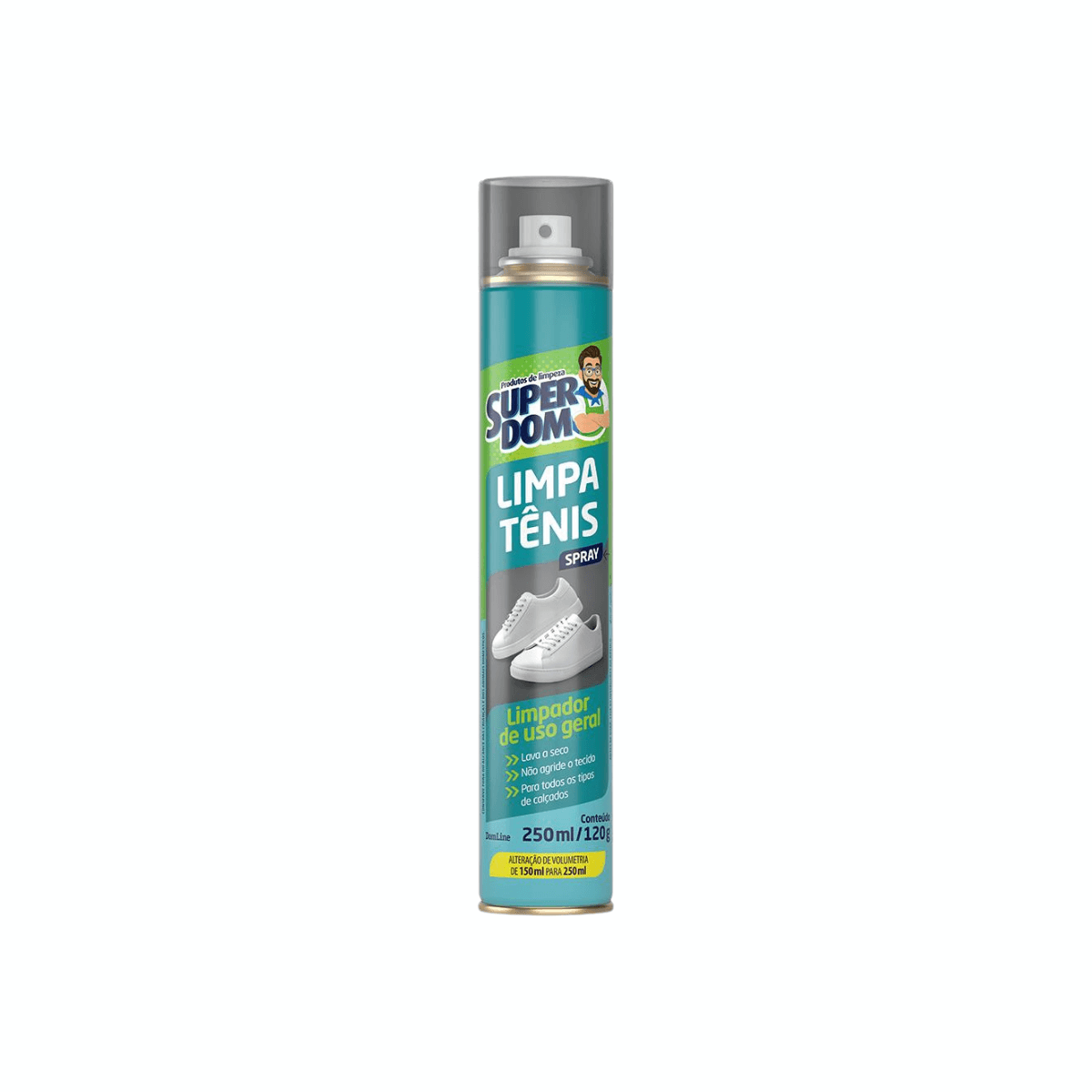 Limpa Tênis Aerossol Super Dom 250ml Dom Line